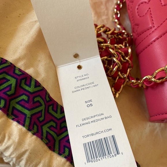 LAST ONE ! Authentic Tory Burch fleming medium bag - Picture 10 of 10